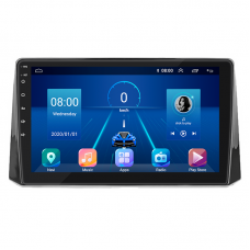 Штатная магнитола Lesko для Toyota Corolla XII (E210) 2018-н.в. экран 10" 4/32Gb 4G Wi-Fi GPS Top