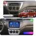 Штатная магнитола Lesko для Mitsubishi Lancer IX Рестайлинг 2005-2010 экран 9" 4/32Gb 4G Wi-Fi GPS Top