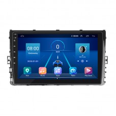Штатная магнитола Lesko для Volkswagen Transporter T6 Рестайлинг 2019-н.в. экран 9" 2/32Gb 4G Wi-Fi GPS Top