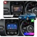 Штатная магнитола Lesko для Volkswagen Scirocco R I Рестайлинг 2014-2017 экран 10" 4/64Gb 4G Wi-Fi GPS Top