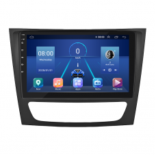 Штатная магнитола Lesko для Mercedes-Benz E-Класс III (W211, S211) 2002-2006 экран 9" 2/32Gb 4G Wi-Fi GPS Top