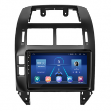 Штатная магнитола Lesko для Volkswagen Polo IV 2001-2005 экран 9" 4/32Gb 4G Wi-Fi GPS Top