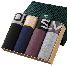 Набор из 4 шт трусов мужских боксеров Septwolves 7002 3XL