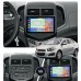 Штатная магнитола Lesko для Chevrolet Sonic I 2011-2016 экран 9" 2/32Gb CarPlay 4G Wi-Fi GPS Prime
