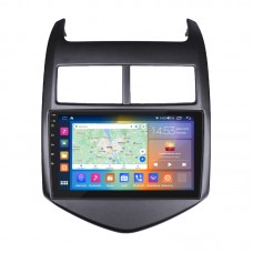 Штатная магнитола Lesko для Chevrolet Sonic I 2011-2016 экран 9" 4/64Gb CarPlay 4G Wi-Fi GPS Prime