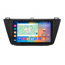 Штатная магнитола Lesko для Volkswagen Tiguan II 2016-2020 экран 10" 4/64Gb CarPlay 4G Wi-Fi GPS Prime