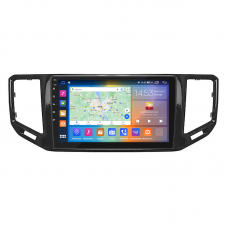 Штатная магнитола Lesko для Volkswagen Teramont I 2017-2020 экран 10" 2/32Gb CarPlay 4G Wi-Fi GPS Prime