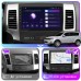 Штатная магнитола Lesko для Mitsubishi Outlander II 2005-2009 экран 9" 4/64Gb CarPlay 4G Wi-Fi GPS Prime