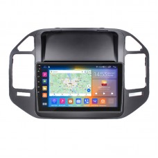 Штатная магнитола Lesko для Mitsubishi Pajero III 1999-2002 экран 9" 4/64Gb CarPlay 4G Wi-Fi GPS Prime