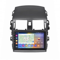 Штатная магнитола Lesko для Toyota Corolla X (E140, E150) Рестайлинг 2010-2013 экран 9" 4/64Gb CarPlay 4G Wi-Fi GPS Prime