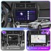 Штатная магнитола Lesko для Toyota Camry VII (XV50) 2011-2014 экран 10" 4/64Gb 4G Wi-Fi GPS Top