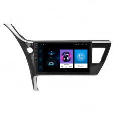 Штатная магнитола Lesko для Toyota Corolla XI (E160, E170) Рестайлинг 2015-н.в. экран 10" 1/16Gb Wi-Fi GPS Base