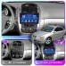 Штатная магнитола Lesko для Kia Cerato I Рестайлинг 2006-2009 экран 9" 4/32Gb 4G Wi-Fi GPS Top
