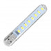 Лампа светодиодная USB H1926-8 LED для повербанка ноутбука Холодный свет Лампа светодиодная USB H1926-8 LED для повербанка ноутбука Холодный свет