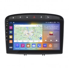 Штатная магнитола Lesko для Peugeot RCZ I Рестайлинг 2012-2015 экран 9" 4/64Gb CarPlay 4G Wi-Fi GPS Prime