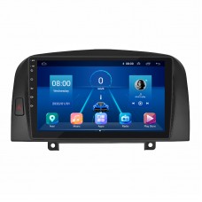 Штатная магнитола Lesko для Hyundai Sonata V (NF) 2004-2010 экран 9" 4/32Gb 4G Wi-Fi GPS Top