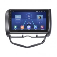 Штатная магнитола Lesko для Honda Jazz I Рестайлинг 2005-2008 экран 9" 4/32Gb 4G Wi-Fi GPS Top