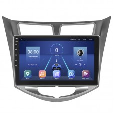 Штатная магнитола Lesko для Hyundai Accent IV 2010-2017 экран 10" 2/32Gb 4G Wi-Fi GPS Top Штатная магнитола Lesko для Hyundai Accent IV 2010-2017 экран 10" 2/32Gb 4G Wi-Fi GPS Top