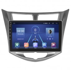Штатная магнитола Lesko для Hyundai Solaris I 2010-2014 экран 10" 4/64Gb 4G Wi-Fi GPS Top Штатная магнитола Lesko для Hyundai Solaris I 2010-2014 экран 10" 4/64Gb 4G Wi-Fi GPS Top