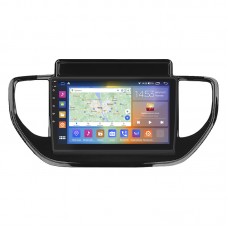 Штатная магнитола Lesko для Hyundai Solaris II Рестайлинг 2020-н.в. экран 9" 4/64Gb CarPlay 4G Wi-Fi GPS Prime Штатная магнитола Lesko для Hyundai Solaris II Рестайлинг 2020-н.в. экран 9" 4/64Gb CarPlay 4G Wi-Fi GPS Prime