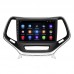 Штатная магнитола Lesko для Jeep Cherokee V (KL) 2013-2018 экран 10" 1/16Gb Wi-Fi GPS Base