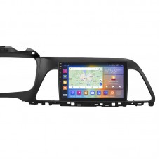 Штатная магнитола Lesko для Hyundai Sonata VII (LF) 2014-2017 экран 9" 4/64Gb CarPlay 4G Wi-Fi GPS Prime
