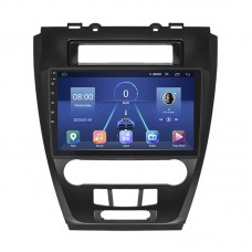 Штатная магнитола Lesko для Ford Fusion I Рестайлинг 2009-2012 экран 10" 4/32Gb 4G Wi-Fi GPS Top