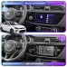 Штатная магнитола Lesko для Kia Rio IV 2017-2020 экран 10" 2/32Gb CarPlay 4G Wi-Fi GPS Prime