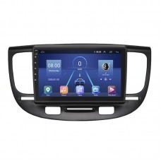 Штатная магнитола Lesko для Kia Rio II Рестайлинг 2009-2011 экран 9" 6/128Gb 4G Wi-Fi GPS Top