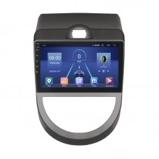 Штатная магнитола Lesko для Kia Soul I 2008-2011 экран 9" 6/128Gb 4G Wi-Fi GPS Top