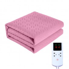 Электропростынь с подогревом от сети 220 вольт STT180*80 см Pink