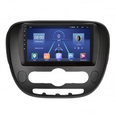 Штатная магнитола Lesko для Kia Soul II 2013-2016 экран 9" 2/32Gb 4G Wi-Fi GPS Top