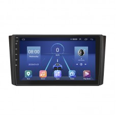 Штатная магнитола Lesko для SsangYong Rexton II 2006-2012 экран 9" 2/32Gb 4G Wi-Fi GPS Top