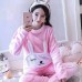 Женская тёплая махровая пижама Bunny Pink M Женская тёплая махровая пижама Bunny Pink M