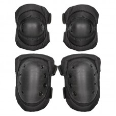 Тактические защитные наколенники Aokali F002 Black