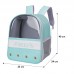 Рюкзак-переноска для кошек Taotaopets 261102 32*24*40 cm Green Рюкзак-переноска для кошек Taotaopets 261102 32*24*40 cm Green