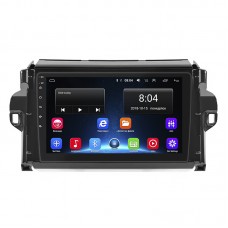 Штатная магнитола Lesko для Toyota Fortuner II 2015-2020 экран 9" 2/32Gb Wi-Fi GPS Base