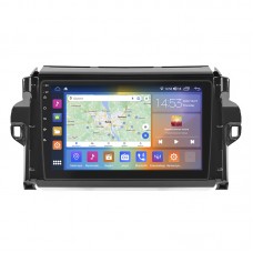 Штатная магнитола Lesko для Toyota Fortuner II 2015-2020 экран 9" 2/32Gb CarPlay 4G Wi-Fi GPS Prime
