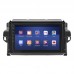 Штатная магнитола Lesko для Toyota Fortuner II 2015-2020 экран 9" 4/64Gb 4G Wi-Fi GPS Top