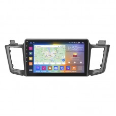 Штатная магнитола Lesko для Toyota RAV4 IV (CA40) Рестайлинг 2015-2019 экран 10" 2/32Gb CarPlay 4G Wi-Fi GPS Prime