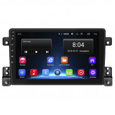 Штатная магнитола Lesko для Suzuki Grand Vitara III 2005-2008 экран 9" 2/32Gb Wi-Fi GPS Base