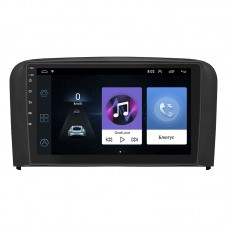 Штатная магнитола Lesko для Volvo S80 I Рестайлинг 2003-2006 экран 9" 1/16Gb Wi-Fi GPS Base