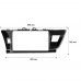 Переходная рамка Toyota Corolla 2013-2016 (6274) 10.1" Переходная рамка Toyota Corolla 2013-2016 (6274) 10.1"