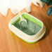 Туалет для кошек с лопаткой Taotaopets 226611 40*29*13,5 см Green Туалет для кошек с лопаткой Taotaopets 226611 40*29*13,5 см Green