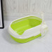 Туалет для кошек с лопаткой Taotaopets 226611 40*29*13,5 см Green Туалет для кошек с лопаткой Taotaopets 226611 40*29*13,5 см Green