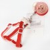 Шлея для собак или кошек с поводком Taotaopets 1710118 Red (1.5 cm) Шлея для собак или кошек с поводком Taotaopets 1710118 Red (1.5 cm)