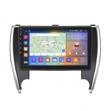Штатная магнитола Lesko для Toyota Camry VII (XV50) Рестайлинг 2 2017-2018 экран 10" 4/64Gb CarPlay 4G Wi-Fi GPS Prime
