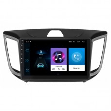 Штатная магнитола Lesko для Hyundai Creta I 2016-2020 экран 10" 2/32Gb Wi-Fi GPS Base
