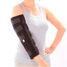 Фиксатор локтя тутор на локоть 7082 с ребрами жесткости локтевая шина L