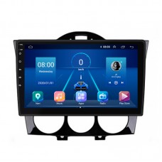 Штатная магнитола Lesko для Mazda RX-8 I 2003-2008 экран 9" 6/128Gb 4G Wi-Fi GPS Top